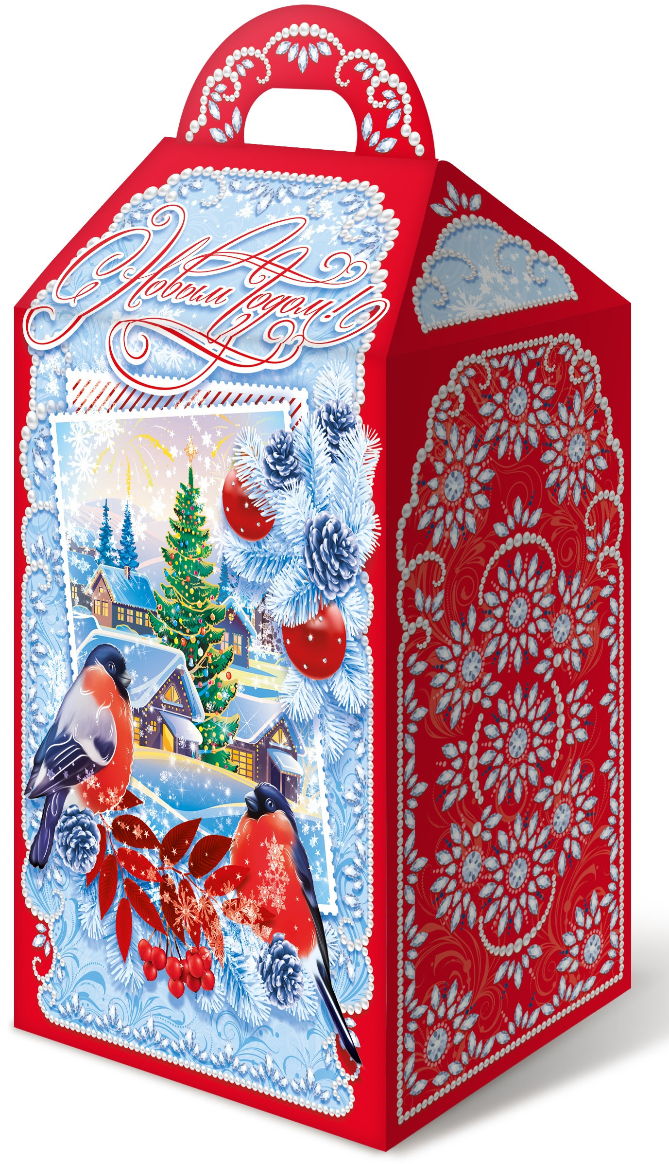 ГК18. Набор конфет Зимнее утро (МГК, УФ лак)), H 28,8см. вес 1000гр.730 руб.