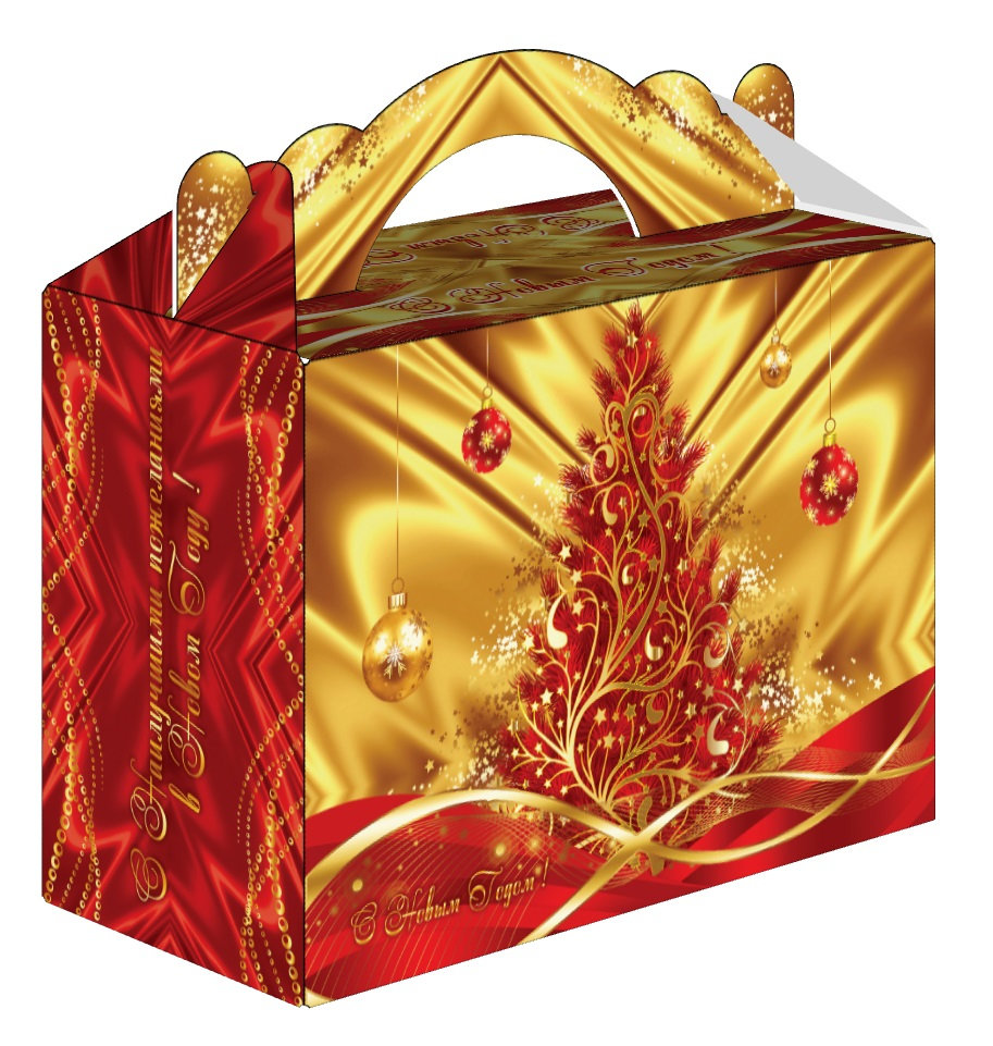 ГК44. Набор конфет Чемоданчик большой Праздничный шелк в красном  (МГК, УФ лак, блестки), H 24см. вес 1850гр. 1650 руб.