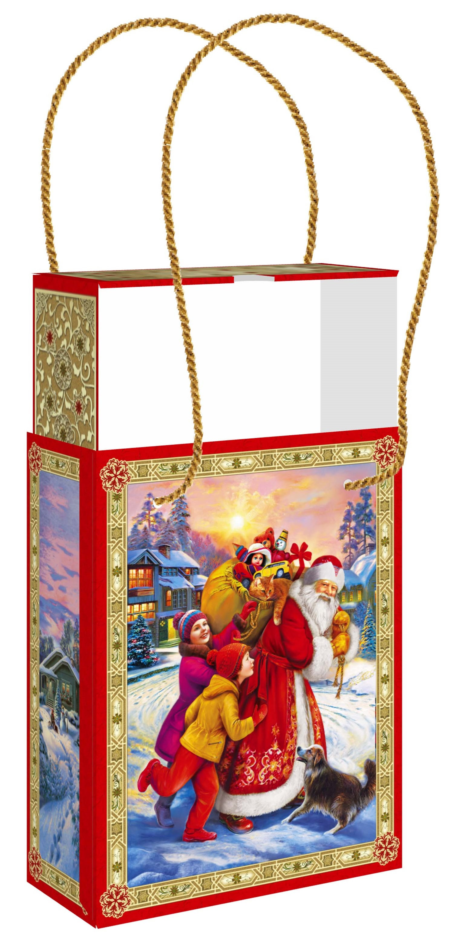 ГК9. Набор конфет Пенал малый Атмосфера (МГК, УФ лак, блестки, выдвигающийся внутрений короб, веревочная ручка), H 21см. вес 900г. 900 руб.